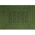 thumbnail image 1 of Ahgly Company Machine Washable Indoor Rectangle Southwestern Turquoise Blue Country Area Rugs, 7' x 10', 1 of 4