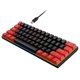 thumbnail image 2 of Teclado para juegos, Mini accesorios para teclado, retroiluminación LED, compacto, 61 teclas, 60%, teclado para juegos RGB con cable para computadora, 2 of 9