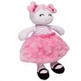 thumbnail image 4 of Baby Starters Peluche Marisa de 11 pulgadas Snuggle Buddy Baby Doll con rayas Chevron rosa, 4 of 4