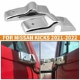 thumbnail image 3 of 2-Pack for Freightliner Columbia Century L+R Side Chrome Door Mirror Cover Bracket -, 3 of 5