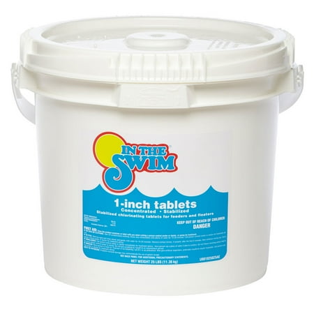 In The Swim 1" Inch Pool Chlorine Tablets - 25 Pounds