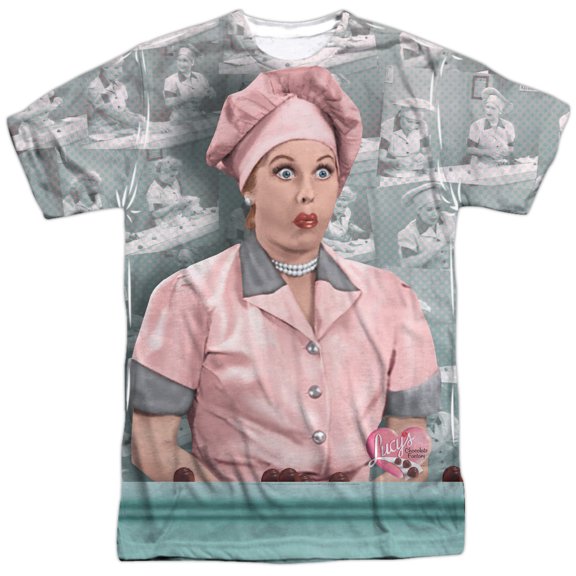 I Love Lucy - Chocolate Belt - Short Sleeve Shirt - Small