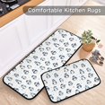 thumbnail image 5 of 2-Piece Kitchen Mat Set Non Slip Washable Floor Mats Decorative Rugs for Kitchen Sink Laundry Various Poses Penguin Patterns, 5 of 7