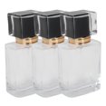 thumbnail image 3 of Perfume Bottle Perfume Refillable Bottle Glass Perfume Bottle Perfume Atomizer Holder Liquid Refillable Bottle 50ml Refillable Perfume Bottle Glass Spray Transparent Liquid Empty, 3 of 7