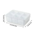 thumbnail image 3 of Binwennn Food Storage Containers for Pantry Silicone Containers for Food Storage round Meal Prep Containers with Lids And Convenient Scallion Preservation With Lid Divided Scallion, 3 of 8