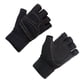 thumbnail image 1 of Soidarity 1 par de guantes de Fitness, manoplas de entrenamiento de levantamiento de pesas de medio dedo, accesorios de protección de manos portátiles Ropa Deportiva, Zapatos Negro S Soidarity OD027584-02, 1 of 6