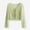 c01Green, variant on Arnsht Women's Fashion Solid Color Versatile Tie Front Long Sleeve Rib Knit Shrug Sweaters Cardigan Crop Top Beige Free Size