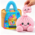 thumbnail image 2 of Mystery Rainbow Plush Dumpling Squishy, Cute Stuffed Dumpling Squishies Plushies Fidget Toy, Christmas Collectible Stress Relief Gift with Simulated Steamer & Fuzzy Handle, 2 of 11