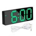 thumbnail image 6 of ARCTICICE LED Digital Clock with 5 Setting Modes, USB & Battery Powered Sunrise Alarm Clock for Bedroom Home Decor Teen Boy Girl Gifts, Green Light, 6 of 8