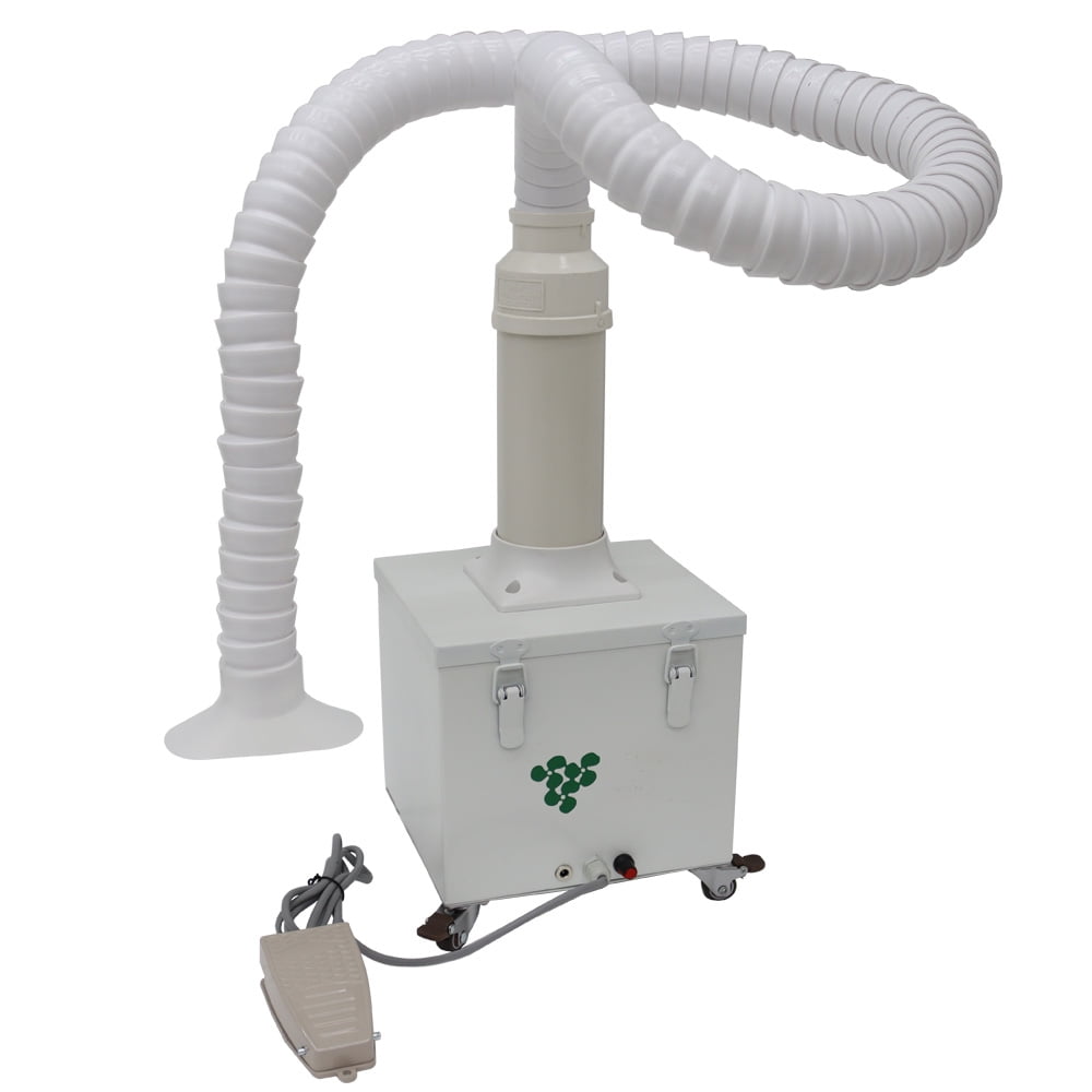 3-Layer Purification Small Welding Smoke Purifier Portable Foot-Operated AC12V 12W