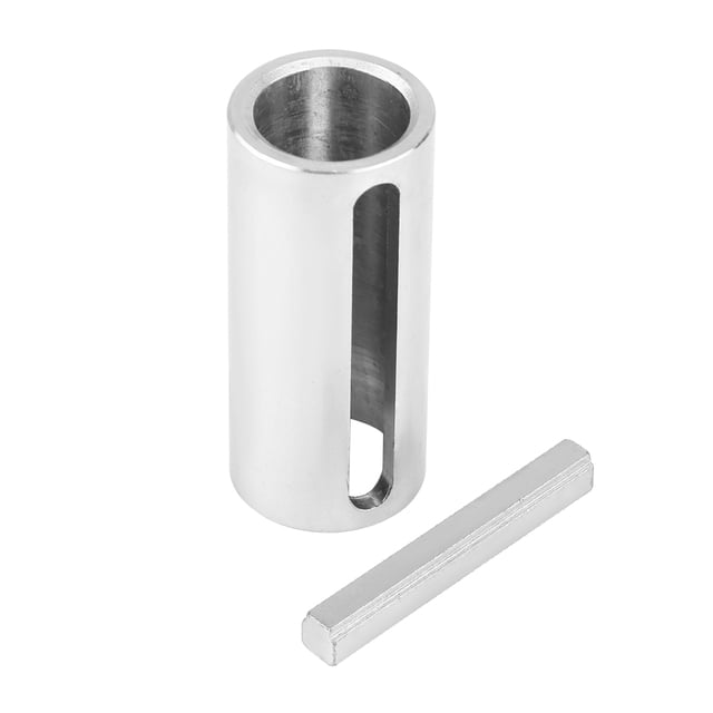 3/4" to 1" inch Gas Engine Pulley Crank Shaft Sleeve Adapter with Step Key