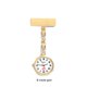 thumbnail image 2 of Minnieouse Reloj de bolsillo de aleación de 3 piezas, reloj de enfermería con estilo luminoso Universal alimentado por de Relojes Tipo 1/Oro, 2 of 6