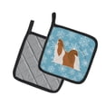 thumbnail image 2 of Carolines Treasures BB3546PTHD Winter Snowflake Shih Tzu Pair of Pot Holders , 7.5HX7.5W, multicolor, 2 of 3