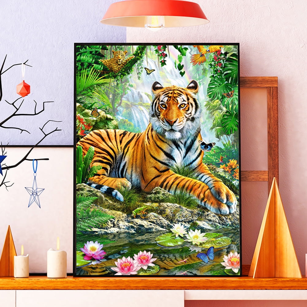 Lampshades Ideal To Match Tiger Wallpaper Tiger Cushions Tiger Duvets & Wall Art 