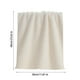 thumbnail image 4 of Toalla de felpa beige toalla de cara lisa, 4 of 4