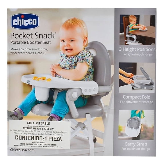 Silla Plegable Chicco para Bebé Gris