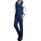 thumbnail image 3 of Chaleco de traje para hombre Chaleco informal de negocios ajustado con cuello en V fino, 3 of 4