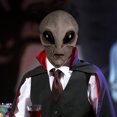 thumbnail image 4 of Máscara Terror VOSTEVAS Máscaras Alienígenas Halloween Horror Realista Látex Cabeza Completa Alienígena para (D), 4 of 9