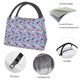 thumbnail image 4 of Fotbe winter Dachshund Bolsa Térmica Portátil con Estampado, Bolsa de Entrega de Alimentos Aislada, Bolsa Reutilizable de Gran Capacidad para Comidas y Supermercado, 4 of 6