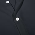 thumbnail image 6 of Gunia Mens Linen Shirts Short Sleeve Casual Lightweight Breathable Comfort Tops Mens T-Shirts Grey M, 6 of 9