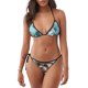 thumbnail image 1 of Fotbe Stylish Dog in Denim Outfit Traje de Baño para Mujer de Dos Piezas – Bikini Sexy de Tirantes Tipo Halter con Diseño Triangular, 1 of 6