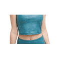 thumbnail image 3 of Calvin Klein Women's Printed Strappy Back Tank Top Blue Size M, 3 of 3
