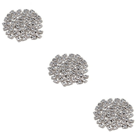 

150 Pcs Nuttela Nutrabullets Extrusions Nut T Nut Fasteners T-nuts Aluminum T-nut Screw T-slot