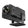 thumbnail image 1 of Android-Powered Portable 1080P LCD Projector with Manual Focus, 180° Rotation & Flexible Angle Adjustment – 30-150 Inch Display, BT Connectivity, US Plug, Black – Ideal for Home Cinema, Video, 1 of 7