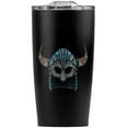 thumbnail image 2 of Nordic Viking Warrior Helmet With Horns Stainless Steel 20 oz Travel Tumbler, Vacuum Insulated & Double Wall with Leakproof Sliding Lid | Great for Coffee/Hot Drinks and Cold Beverages, 2 of 6