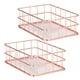thumbnail image 1 of Cesta De Almacenamiento Para Decoración Del Hogar, Organizador De Escritorio, Oro Rosa Para El Hogar OTVIAP S, 1 of 8