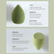 thumbnail image 3 of Juego de esponjas de maquillaje Esponjas de maquillaje Difuminadora Esponja de belleza vegana sin látex Esponja de belleza profesional Difuminadora Huevo de maquillaje Mezclador de base Borla de, 3 of 4