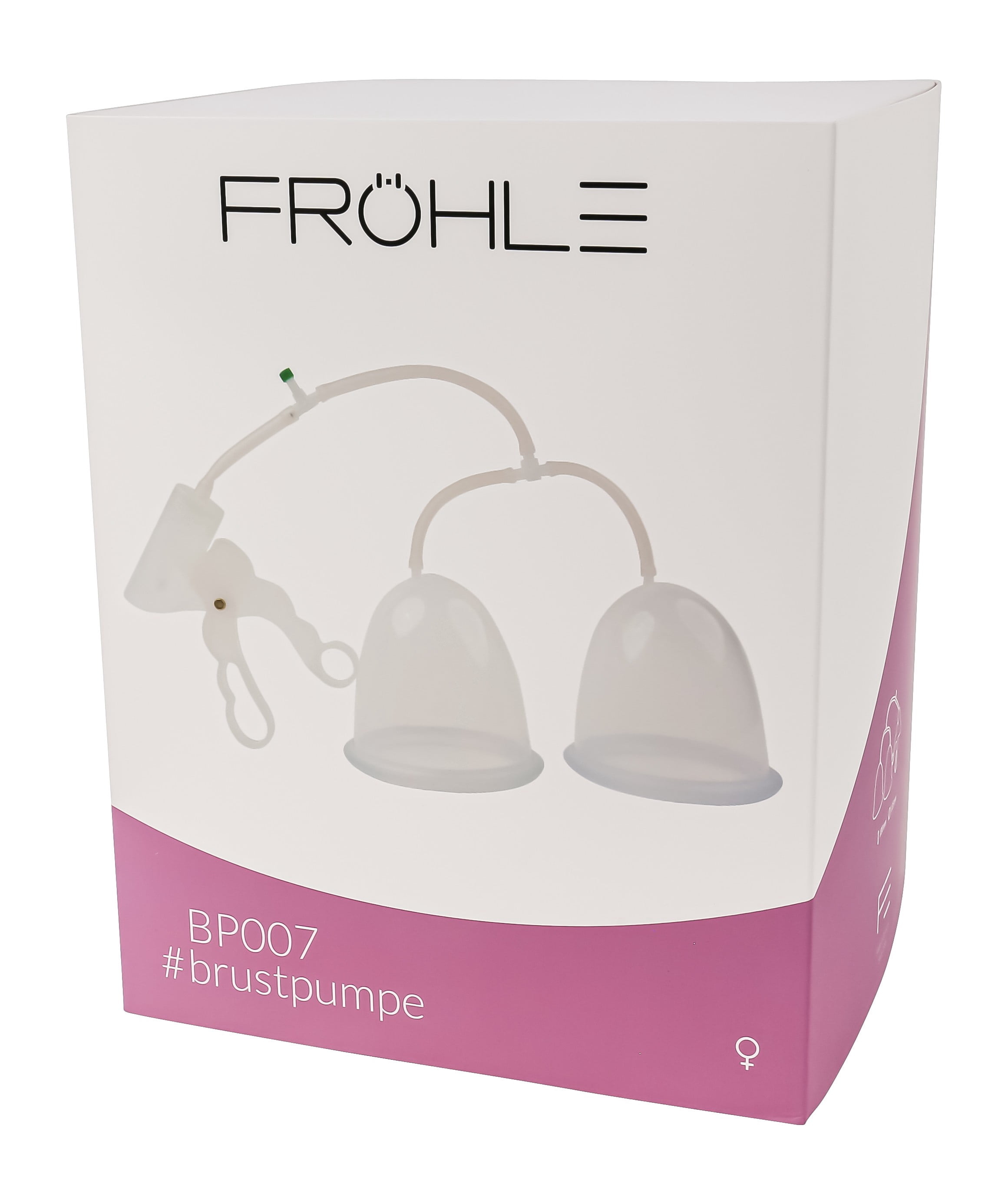 Frohle Breast Pump BP007 Size C Includes Two Cups Tit Nipple Pumping