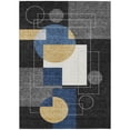 thumbnail image 2 of Addison Rugs Chantille Indoor/Outdoor Contemporary Geometric Black Machine Washable Rectangle Rug, 10' x 14', 2 of 8