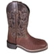 thumbnail image 1 of Bota vaquera encerada de niño reptil marrón / marrón - Talla EE. UU.: 10 Smoky Mountain Boots 3073C-10R, 1 of 1