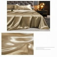 thumbnail image 4 of Queen Bed Sheets, Hiroekza 100% Polyester Flat Sheet, 1-Piece Luxury Bed Sheets Queen Size, Breathable & Cooling Bed Sheets, Bed Sheets for Home, School & Dormitory, 4 of 7