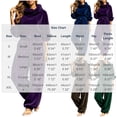 thumbnail image 4 of MLCDZ Women's 2 Piece Velour Tracksuit Hooded Long Sleeve Pullover Wide Leg Pants Sweatsuits for Women Lounge with Pockets Casual Lightweight Workout Set, 4 of 9