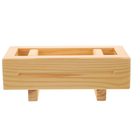 BRIGHTFUFU Sushi Press Mold Bamboo Sushi Making Tool For Chefs And Restaurants 1Pcs 11.8X3.7X3.1in