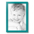 thumbnail image 2 of ArtToFrames 11" x 16" Aqua Picture Frame, 11x16 inch Green Wood Poster Frame (WOM-4428), 2 of 8