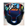 thumbnail image 3 of Casco de boxeo para proteger las mejillas de material cuero PU extraíble Kickboxing casco de boxeo suave para suministros de práctica Karate Teen Negro M, 3 of 4