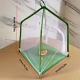 thumbnail image 3 of Butterfly Habitat, Butterfly Cage, Butterfly Enclosure, Disassemble Hanging Hole Zipper Closure Large Space Butterflies Cage Cubic Mesh Enclosure Incubator Butterflies Habitat Cage Small Pet Supplies, 3 of 6