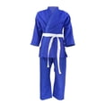 thumbnail image 1 of Traje de judo shamjiam uniforme de Jiu Jitsu cinturón blanco manga larga 170cm, 1 of 7