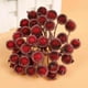thumbnail image 4 of 1 pieza de 40 cabezas de bayas artificiales de acebo rojo vivo esmeriladas para Navidad, accesorios decorativos de flores de simulación para árbol de Navidad, 4 of 5