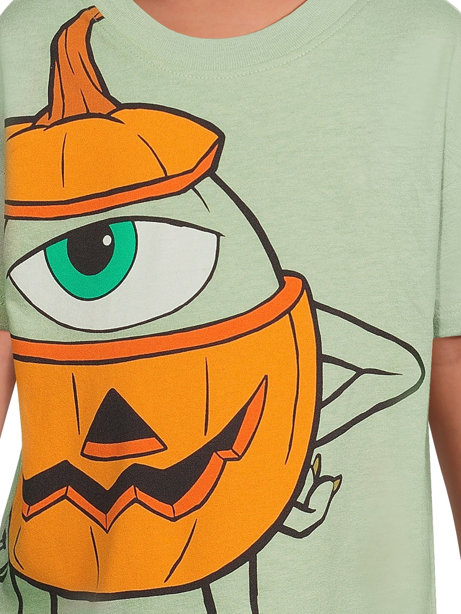 Monsters Inc. Toddler Girl Halloween Graphic T-Shirt, Sizes 12M-5T