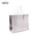 thumbnail image 4 of Bolsas de compras Advancent para mujer 16 piezas tela no tejida Plata, 4 of 6