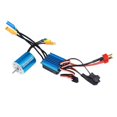 thumbnail image 1 of Motor Sin Escobillas 2x2430 + 25A ESC Antiinterferente Para 1/16 1/18 RC Auto Car 2 piezas Hugo Controlador de velocidad sin escobillas ESC, 1 of 3