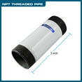 thumbnail image 3 of QualGear Projecteur Montage Kit Accessoire Monogramme Adaptateur de Plafond, 3 "1,5", Blanc, 3 of 9