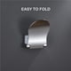 thumbnail image 2 of Bewildely Reposapiés para ducha, reposapiés para baño, Pedestal para baño, resistente a la corrosión, antideslizante, aleación de aluminio, Accesorios de baño Plata, 2 of 6