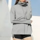 thumbnail image 1 of Karight Womens UPF 50+ Sun Hoodies Full Zip Turtleneck Long Sleeve Golf Shirt Lightweight Quick Dry Swim UV Protection Tops, 1 of 6