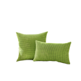 thumbnail image 1 of Soft Corduroy Corn Kernel Pillowcase 20*20 Inches Aquamarine, 1 of 4
