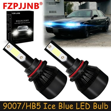 FZPJJNB for Ford Crown Victoria 1999-2011 Led Headlights Bulb High Low Beam,9007 HB5,Ice Blue,C9,C03